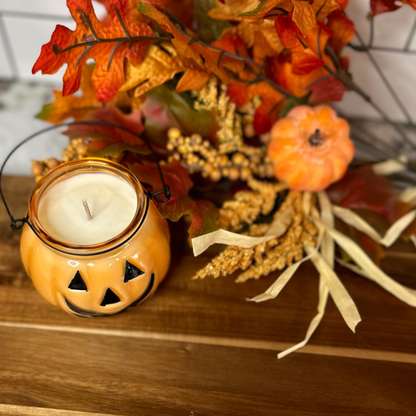 Jack-O-Lantern Candle